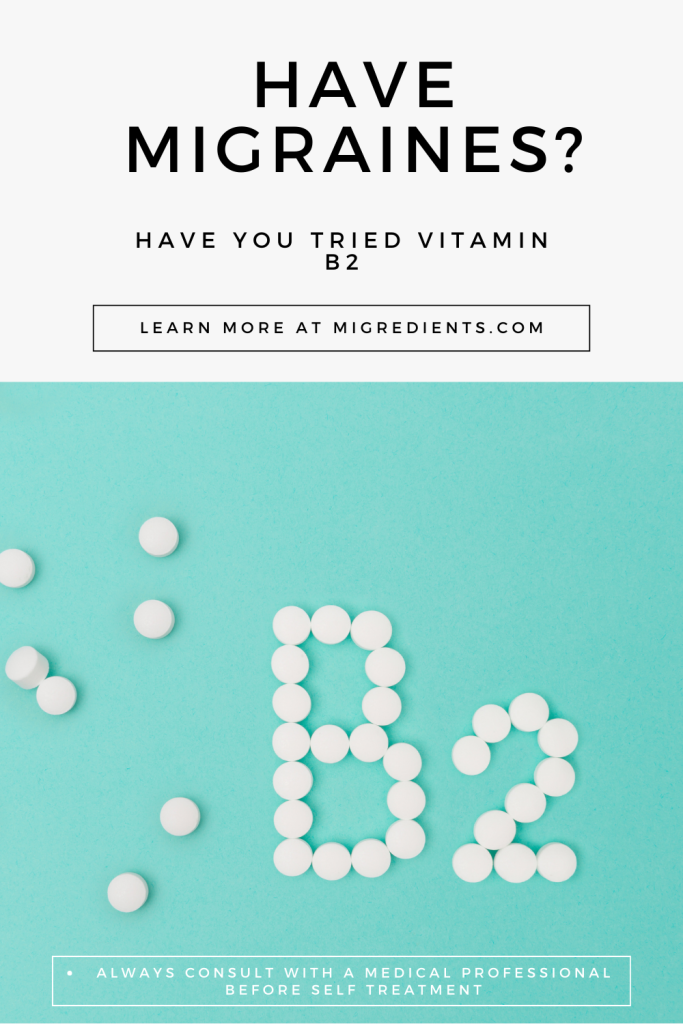 Vitamin b2 and migraines
